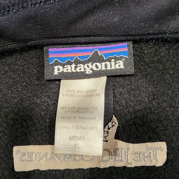 Patagonia Mens XL Better Sweater Full Zip Fleece Jacket Black Davis Galvan JBG - Picture 7 of 14